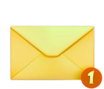 Envelope Yellow